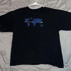 Vintage Eric Clapton 2001 Tour Tee shirt
